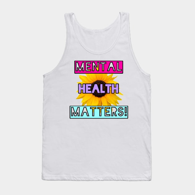 Mental health matters Tank Top by Aurii